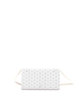  PM Monte Carlo Clutch with Strap Coated Canvas