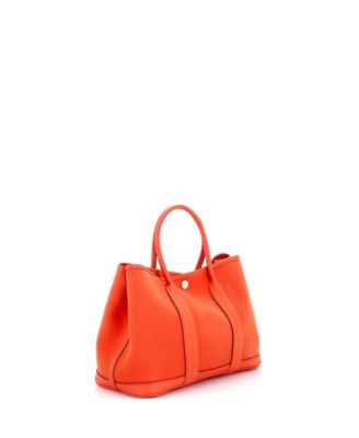 30 Garden Party Tote Toile and Leather