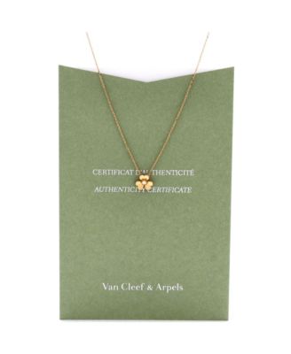  Mini Frivole Pendant Necklace 18K Gold and Diamond, 15.75"