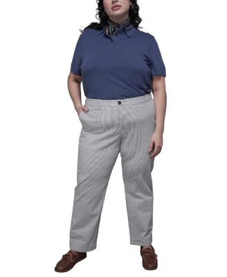  Plus The Empower Seersucker Trouser