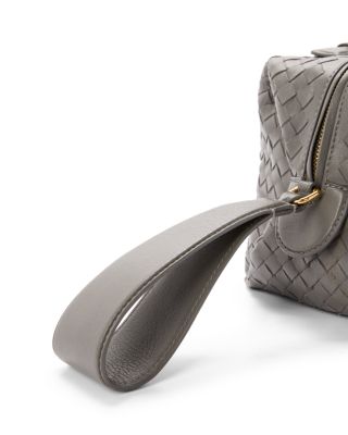 Gioco Intrecciato Woven Leather Handbag