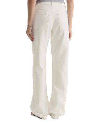 High Rise Barrel Jeans in Opal Radiance