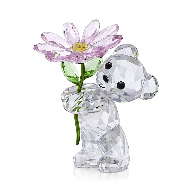 Swarovski Kris Bear Collection A Daisy For You Crystal Figurine
