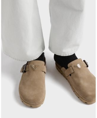  Men's Suede Mules