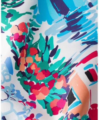 Printed Silk Twill Scarf, 90 X 90 Cm