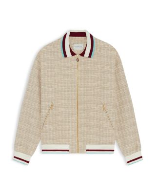 Tweed Track Jacket