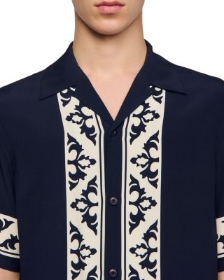 SS26 Loose Fit Amalfi Contrast Print Shirt