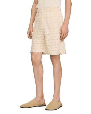 Broderie Anglaise Cotton Shorts