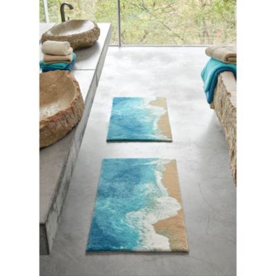 Water Sea Bath Rug,  23" x 39" – Exclusive