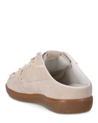 Women's TB.490 Mule Crochet Cream Leather Sneakers