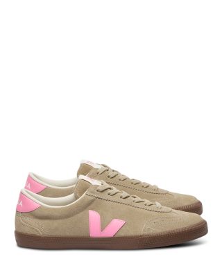 Women's Volley Suede Taupe Malibu Bark Sneakers