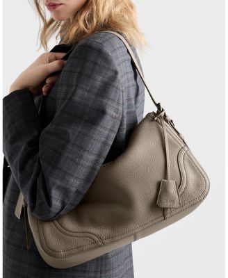 Aimee Large Leather Shoulder Bag