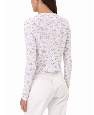 Petite Fleur Crop Cardigan