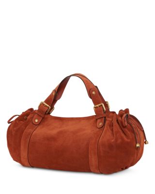 24H Suede Handbag