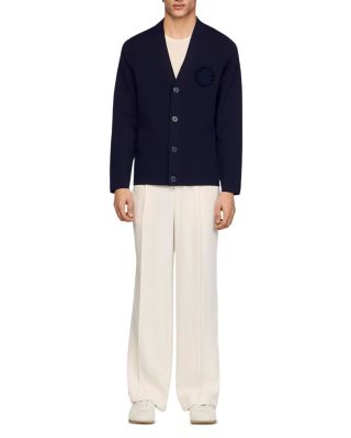 Crochet Flower Cardigan Sweater