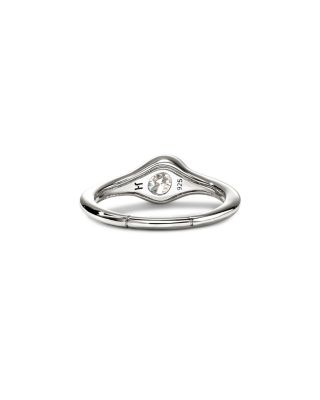 Sterling Silver JH Lovestruck™ Lab Grown Diamond Oval Solitaire Ring
