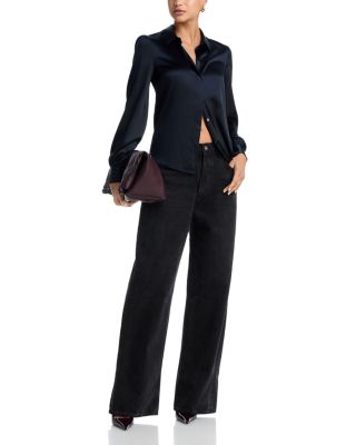 Maxwell Silk Blend Blouse