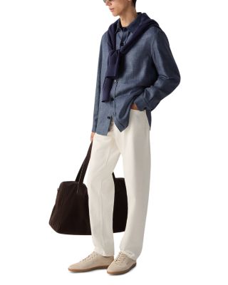 Cashmere Linen & Silk Overshirt