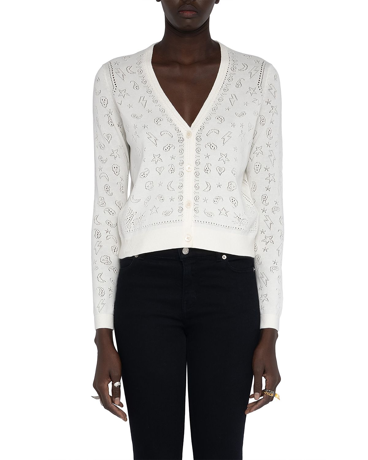Zadig & Voltaire Manala Bandana Cardigan