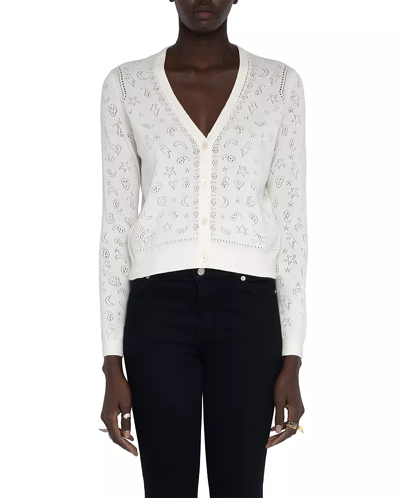 Zadig & Voltaire Manala Bandana Cardigan
