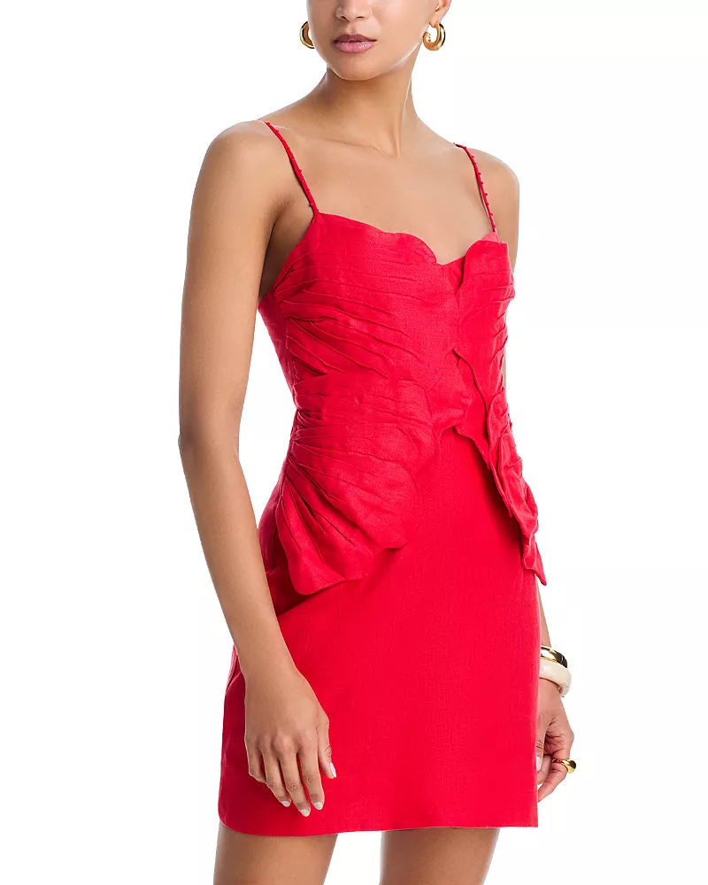 Farm Rio Flower Petal Mini Dress
