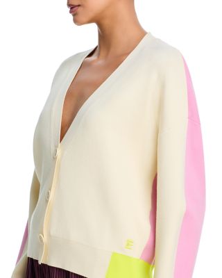 Colorblocked Cardigan