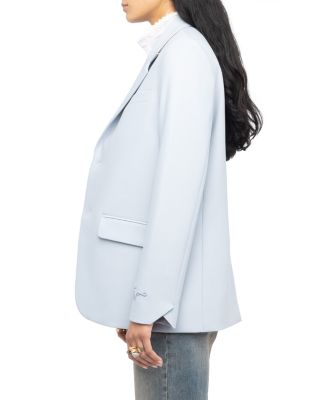Vanille Notched Collar Blazer