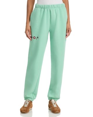 Mini Embroidered Crewneck Pullover & Classic Sweatpants