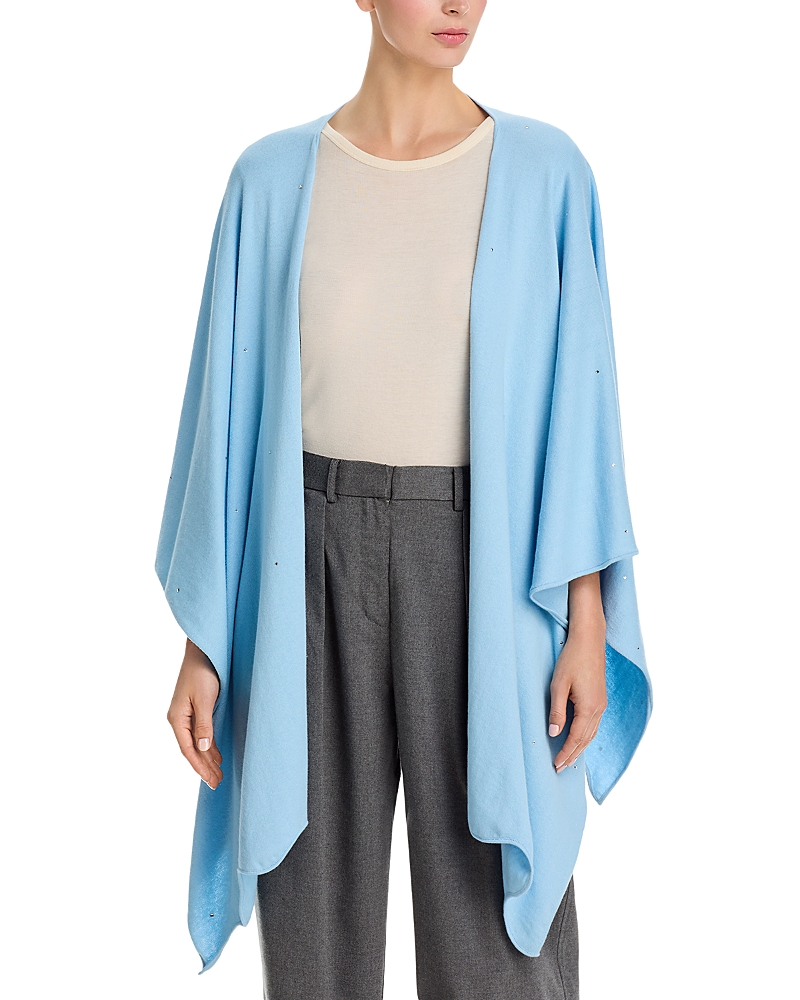 Carolyn Rowan Accessories Scattered Crystal Cotton & Cashmere Ruana