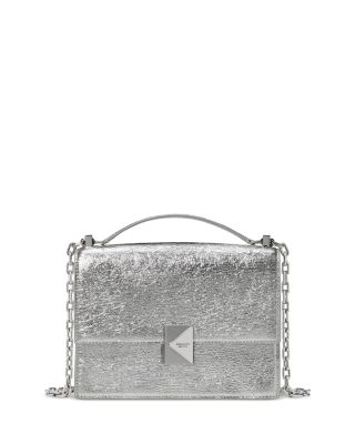 Deco Crinkle Metallic Leather Crossbody