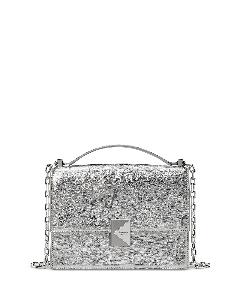 kate spade new york Deco Crinkle Metallic Leather Crossbody