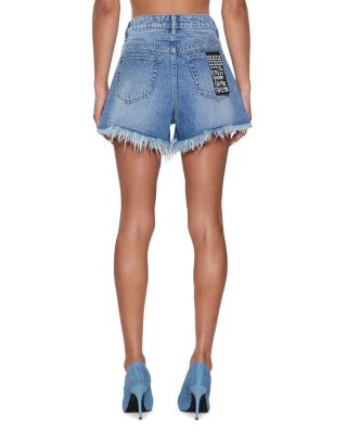 Kulture Kry Kut Off Denim Shorts