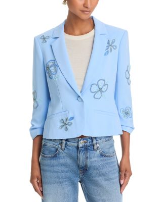 Beaded Flowers Le Petite Khloe Blazer