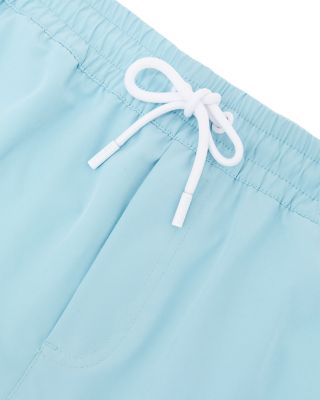 Plain 4.9" Drawstring Swim Shorts