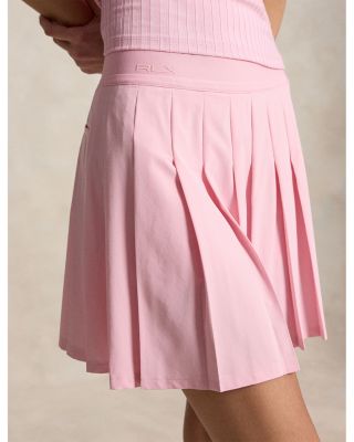 Pleated A Line Performance Skort