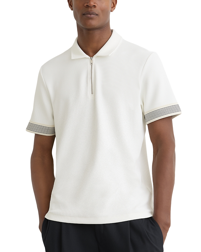 Reiss Bruno Half Zip Polo Shirt