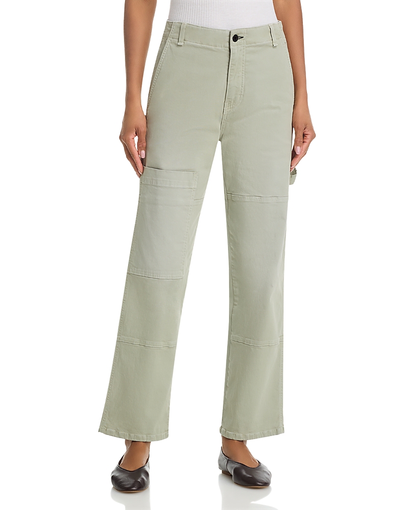 Askk Ny High Rise Carpenter Jeans in Seaweed