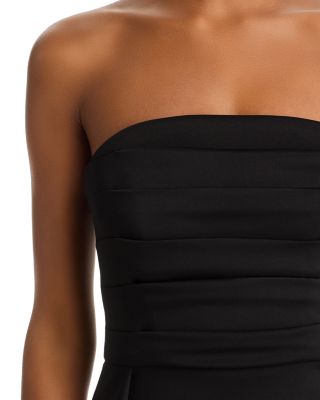 Tech Scuba Strapless Maxi Dress - Exclusive