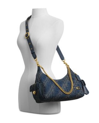Juliet 30 Denim Shoulder Bag