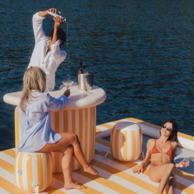 Cabana Stripe Pop Up Party Bar