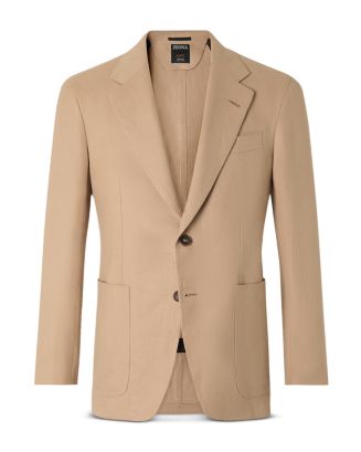ZEGNA Oasi Lino Blue Flower Jacket | Bloomingdale's Men