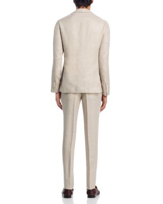 Hanry Linen & Lyocell Hopsack Slim Fit Unstructured Suit Jacket"