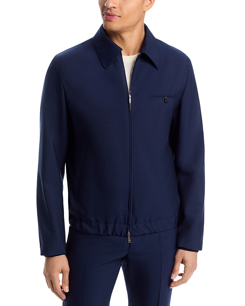 Slowear Wool Zip Blouson Jacket