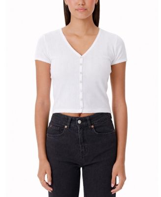 Pointelle Ellie Cropped Cardigan