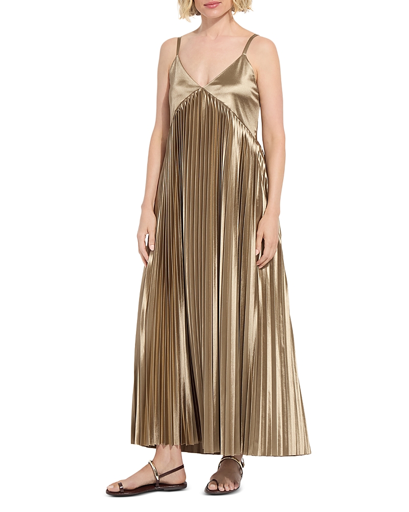 Lysse Lauren Pleated Midi Dress