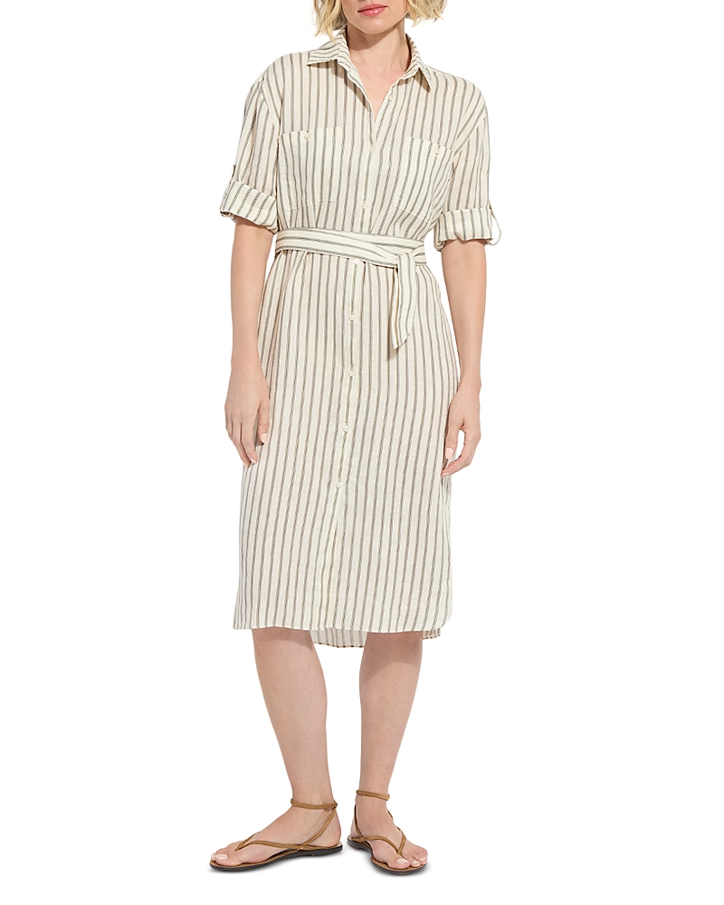 Lysse Juniper Linen Tunic Dress