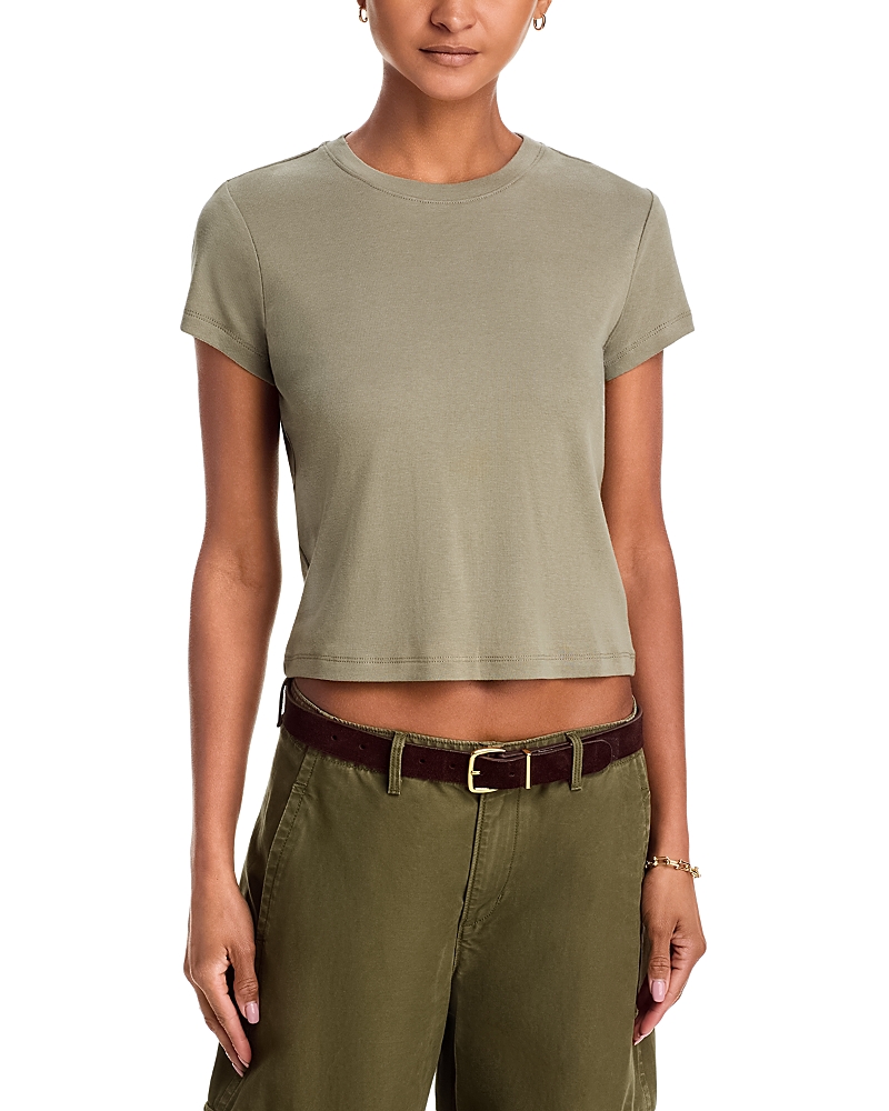 Ag Sadie Crew Cropped Tee