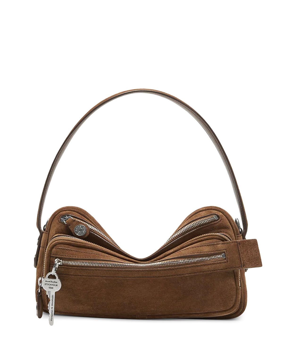Acne Studios Camero Party Suede Shoulder Bag
