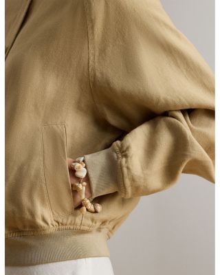Linen Flight Jacket
