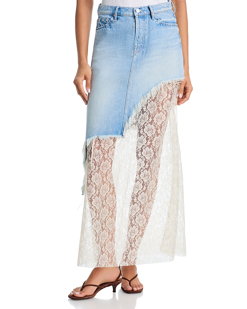 Mother The Peekaboo Maxi Skirt
